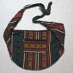 Large authentic Peruvian croasbody bag